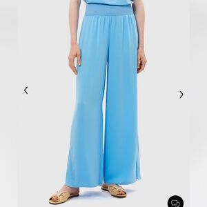 Theory flowy blue pants
